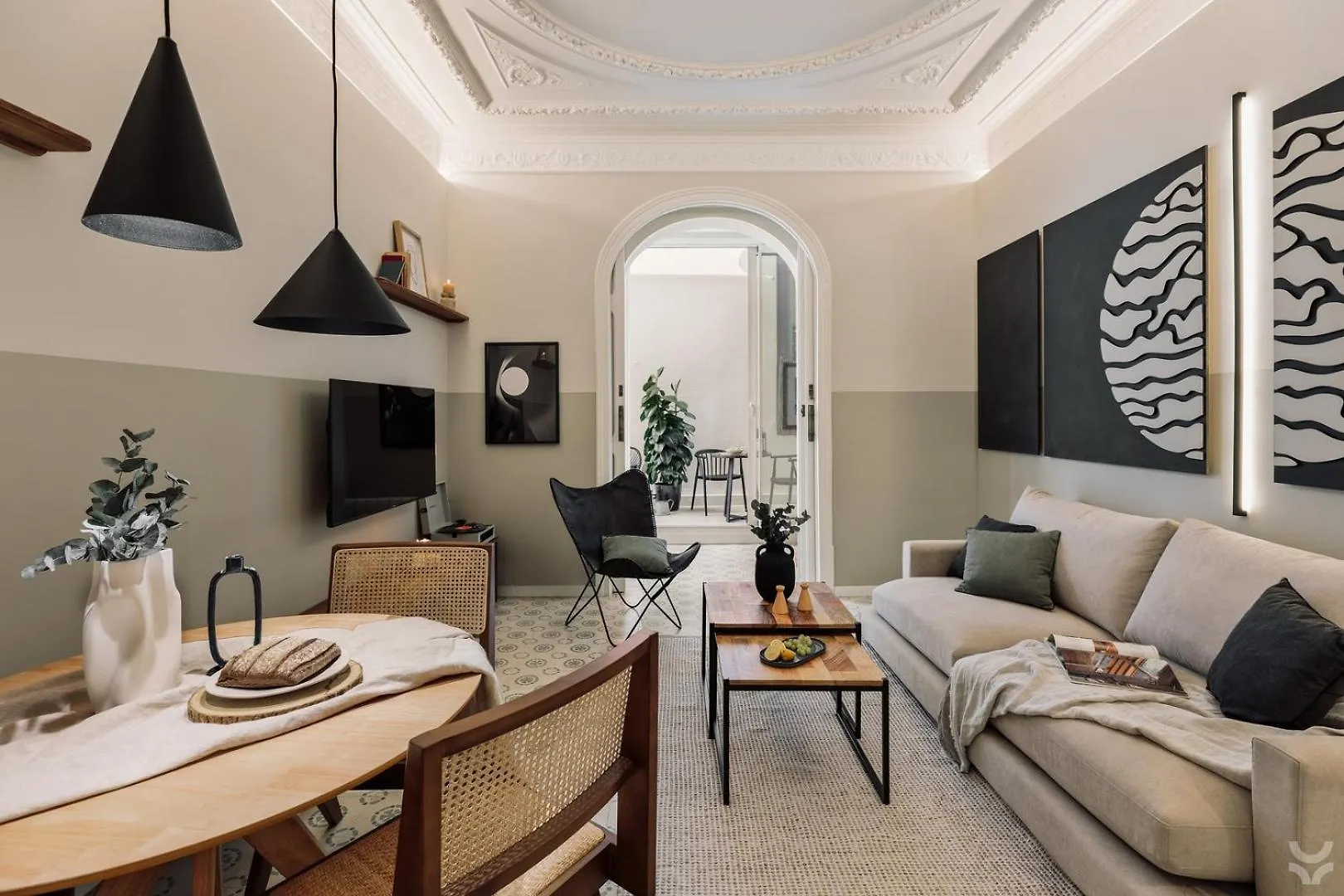 Apartment Halite - 2 Bedrooms, Terrace, And Balcony In Gracia Barcelona